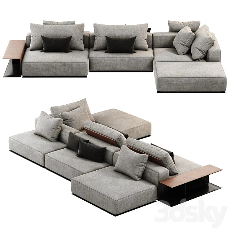 Poliform WESTSIDE sofa 3DSMAX Model
