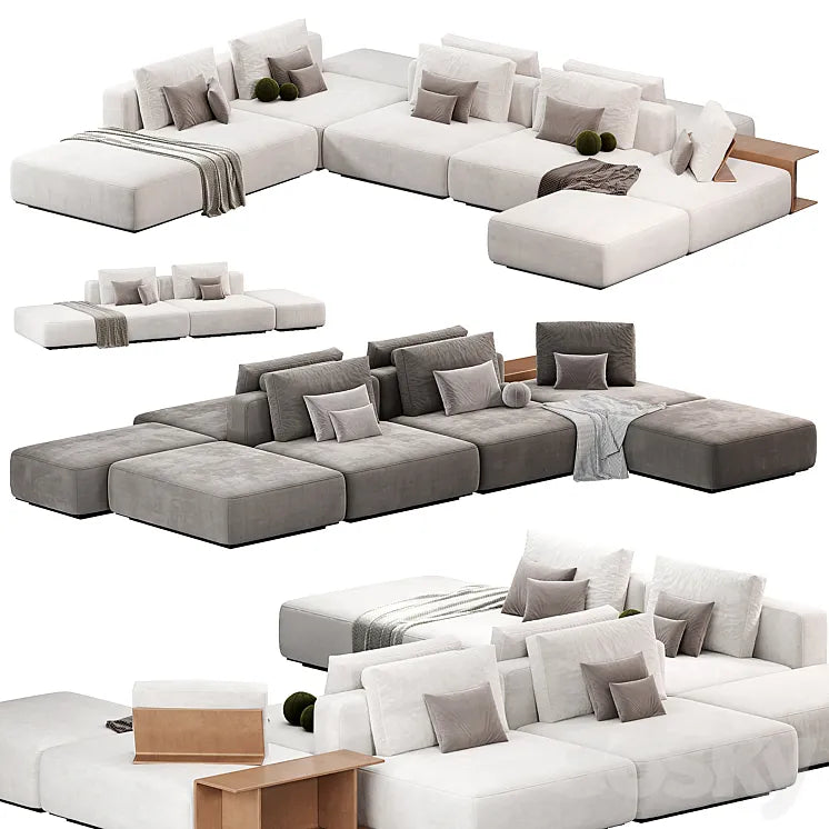 Poliform Westside Sofa sofas 3DSMAX Model