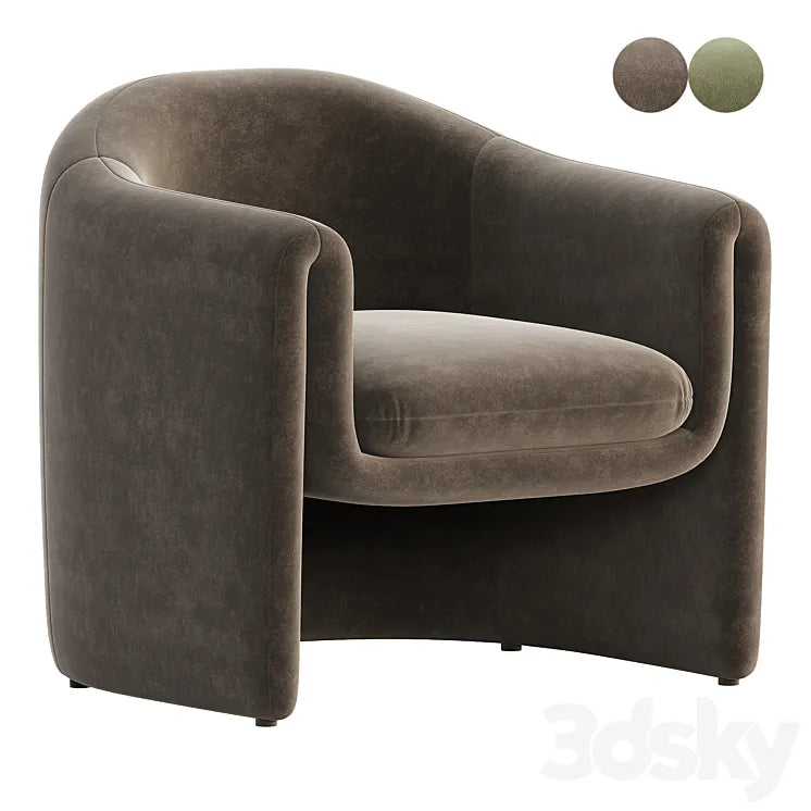 Pollman arm chair 3DSMAX Model