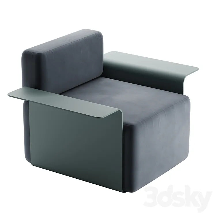 Poltrona Cubo Mint 3DSMAX Model