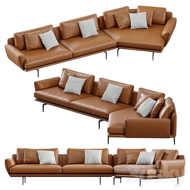 Poltrona Frau / Get Back Sofa 3DSMAX Model