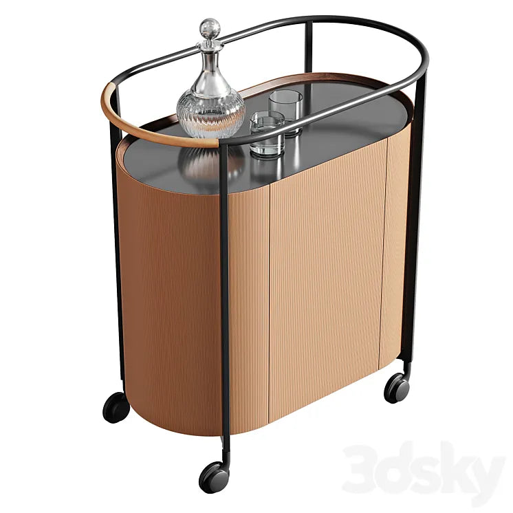 Poltrona Frau trolley collection MI 3DSMAX Model