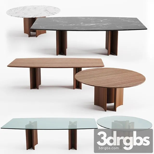Porada alan table 2 3D Model Free
