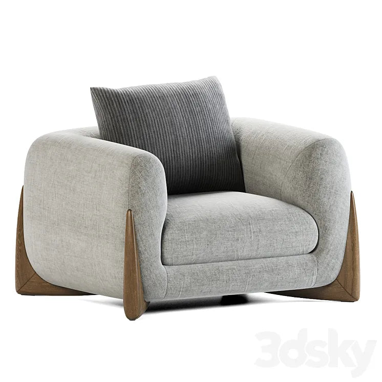 Porada Armchair Softbay 3DSMAX Model