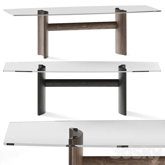 Porada Beam Dining Table 3DSMAX Model