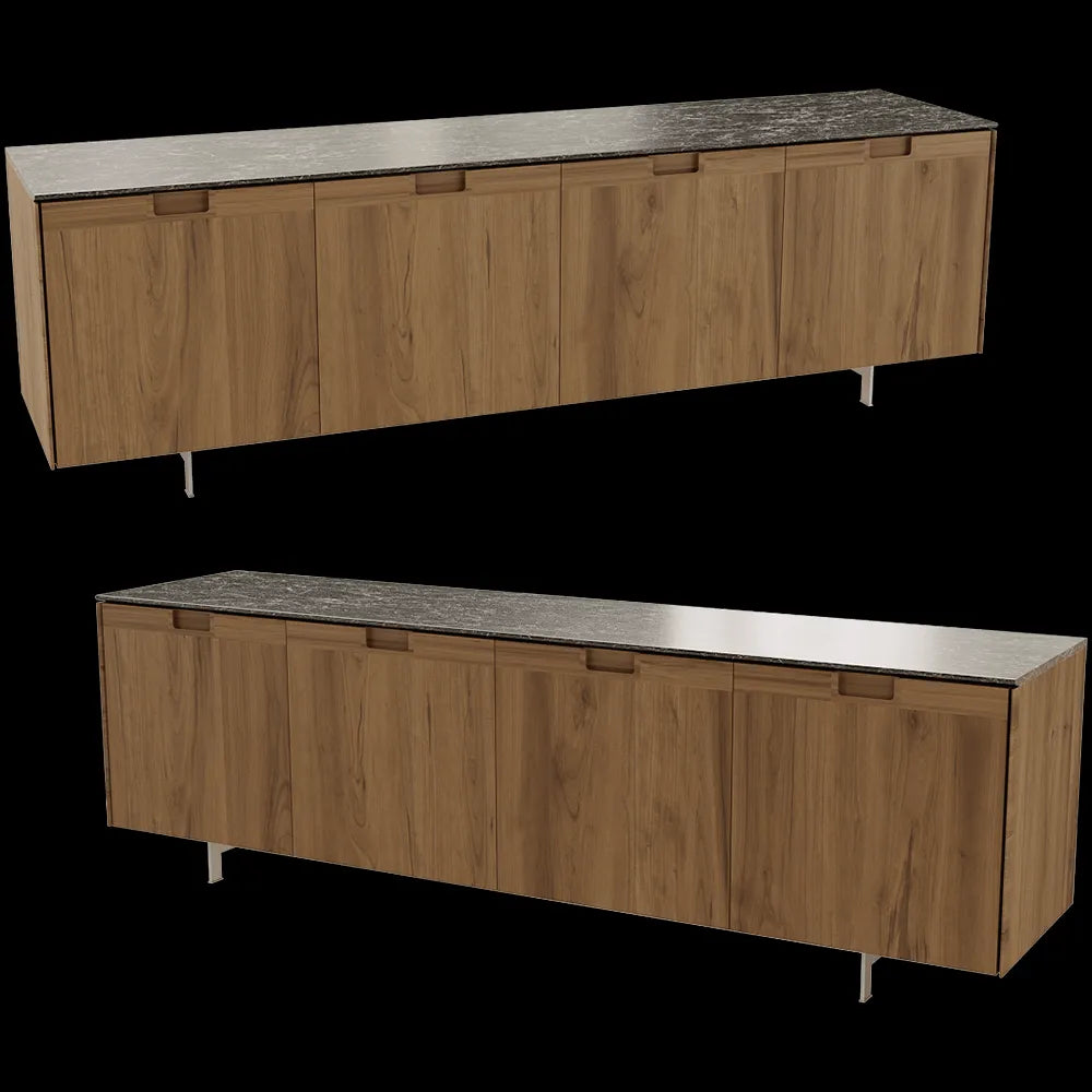 Porada - Chest of drawers Matics 4 legno 3ds Max