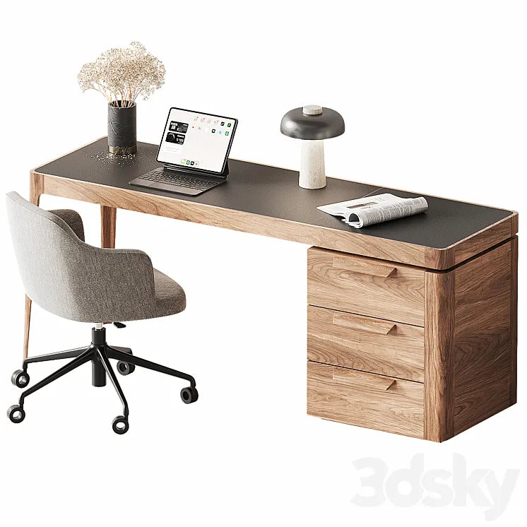 Porada Office set 3DSMAX Model