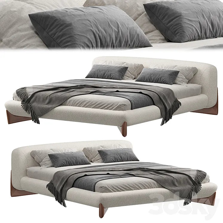 Porada Softbay Bed 3DSMAX Model