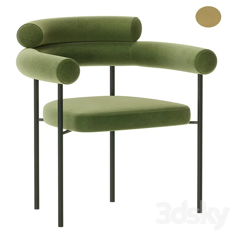 Portia Dining Chair by Nuevo 3DSMAX Model
