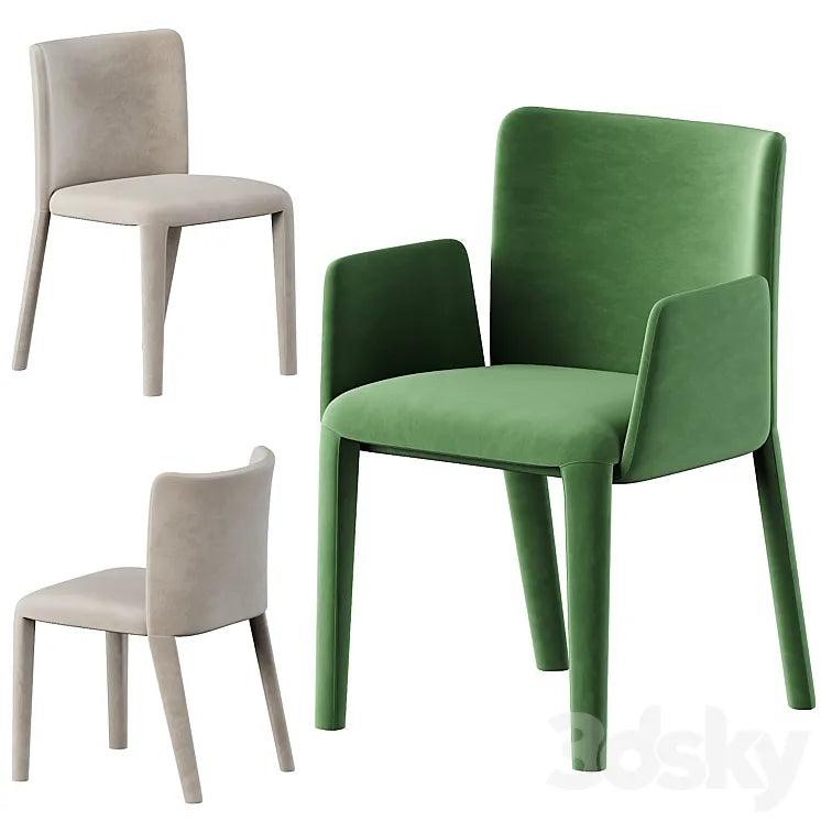 Potocco lars dining chair 3DSMAX Model