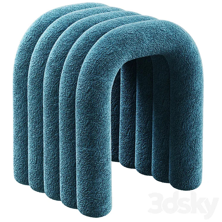 Pouf Bundles by Corner design 3DSMAX Model