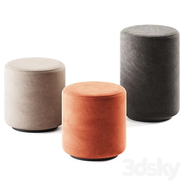 Pouf Taba ba Moroso / Pouf 3DSMAX Model