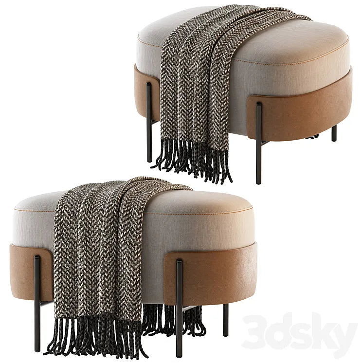 Pouf WAM BROSS 3DSMAX Model