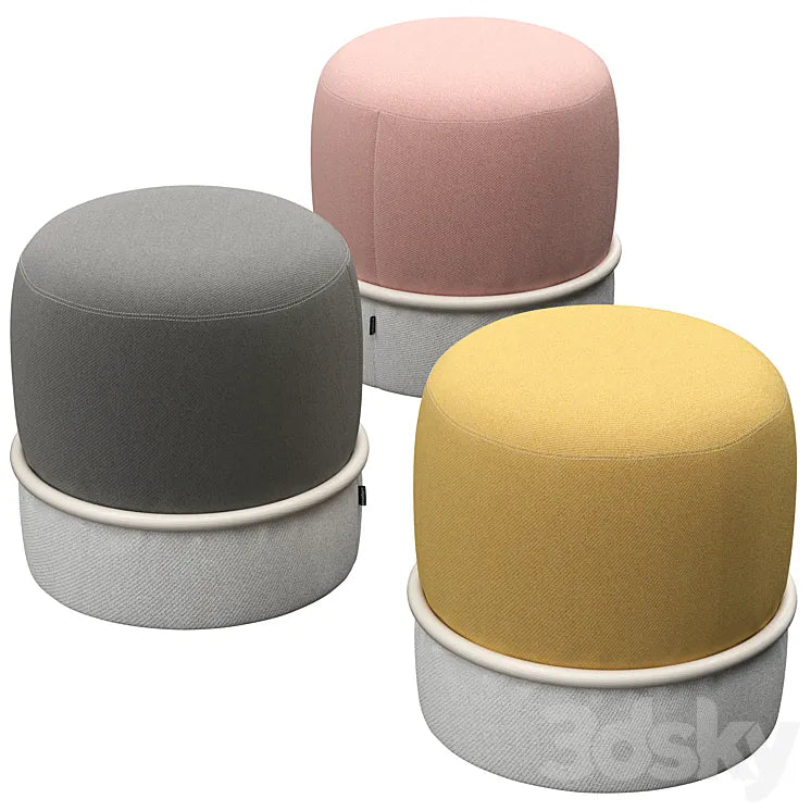 Pouffe Anell 3DSMAX Model