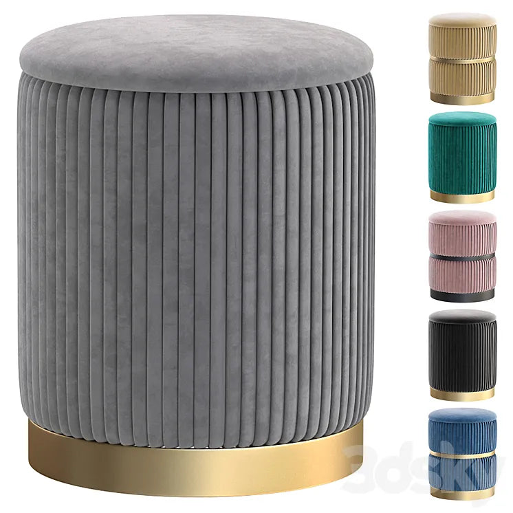 Pouffe Charlotte by inmyroom.ru/Пуф Шарлотта 3DSMAX Model