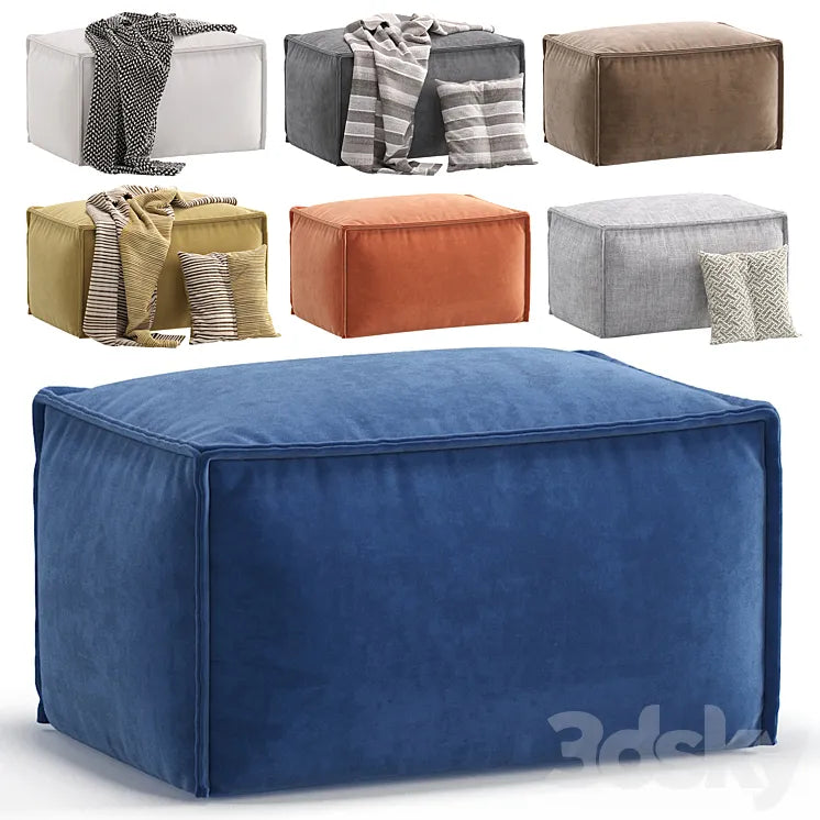 Pouffe Ebi divan.ru 7 Colors Version/Пуф Эби диван.ру 3DSMAX Model