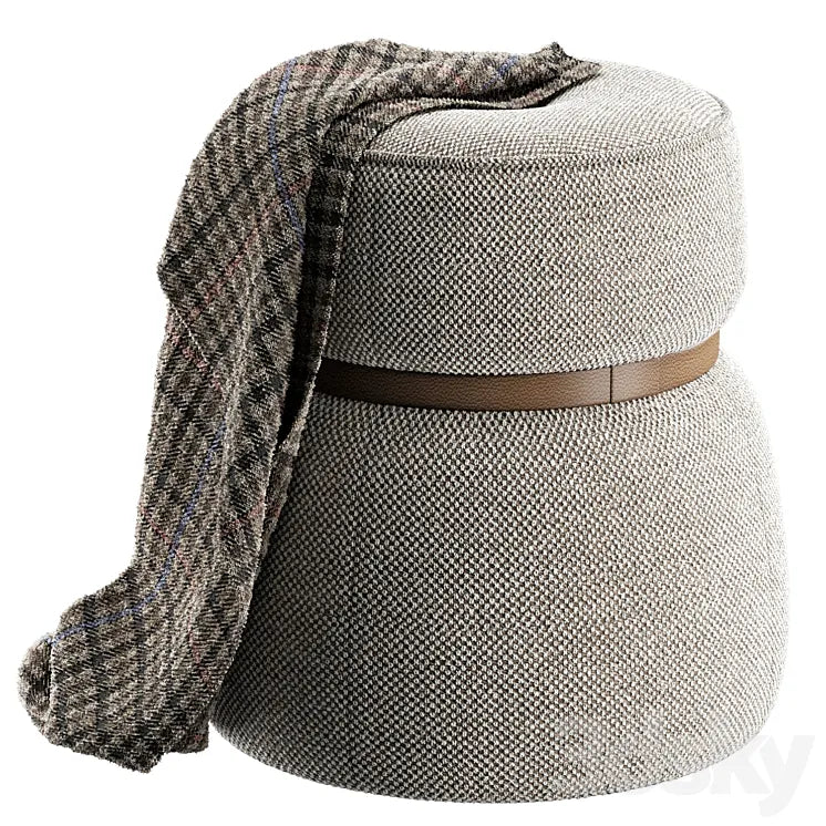 Pouffe Leplì 3DSMAX Model