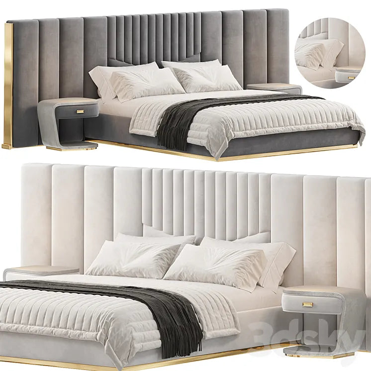 Prisma Grilli Bed by Justform 3DSMAX Model