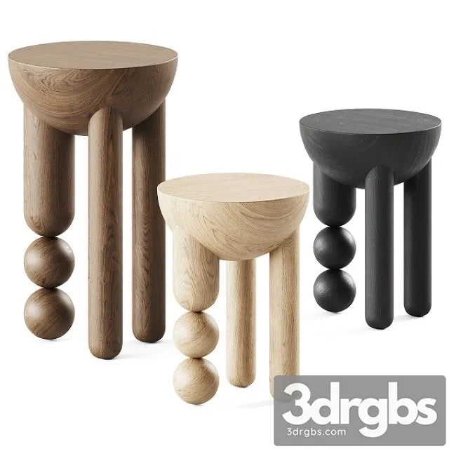 Profiterole Occasional Table 3D Model Free