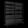 Prostoria - Bookshelf Shtef 1 3ds Max