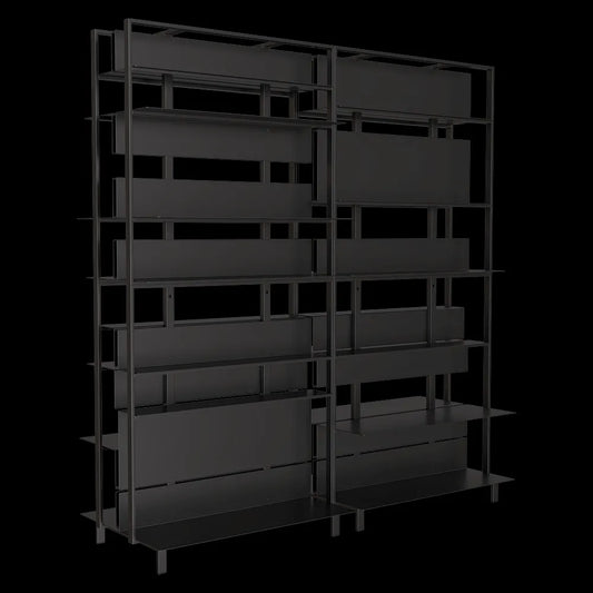 Prostoria - Bookshelf Shtef 1 3ds Max