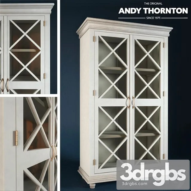 Provincial display cabinet 3D Model Free