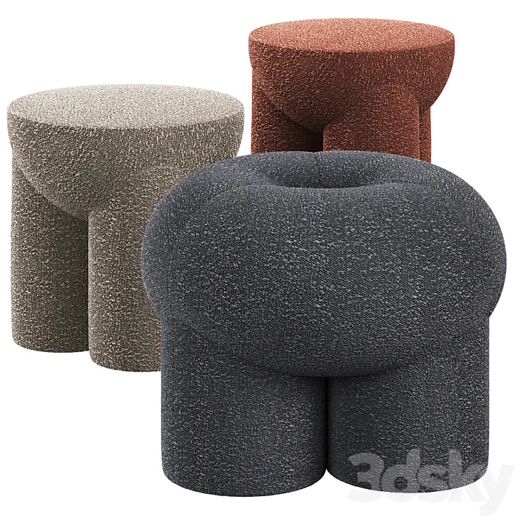Puffs from Secolo 3DSMAX Model