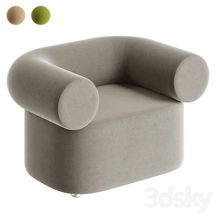 Quadrifoglio Group ABBEY | Armchair 3DSMAX Model