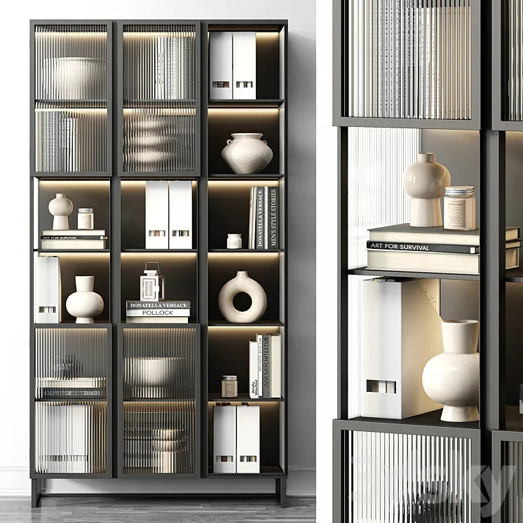 Rack-showcase BLACK 3DSMAX Model