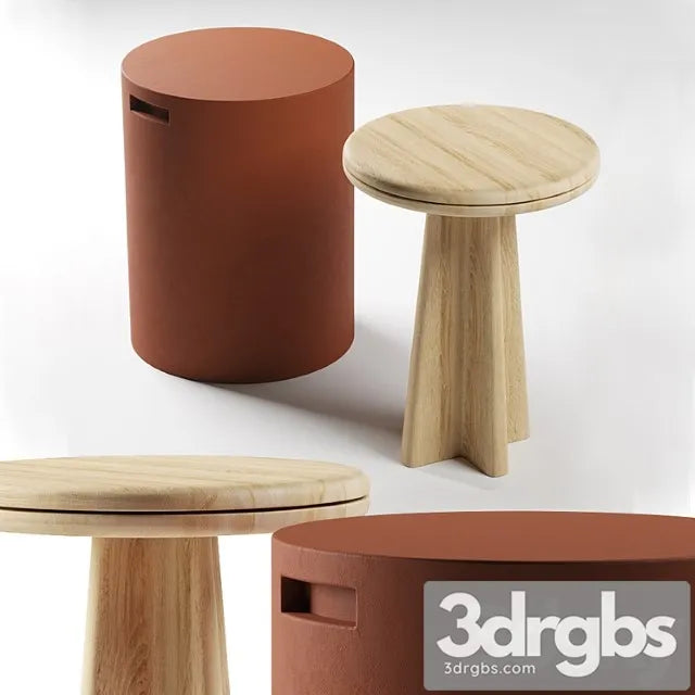 Raskin and echos tables 2 3D Model Free