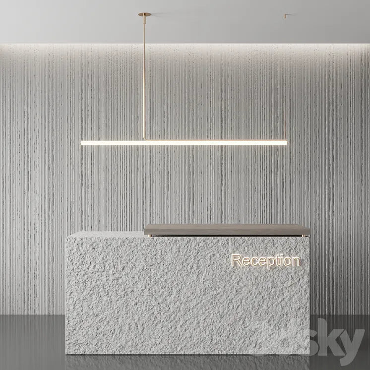 reception 3DSMAX Model