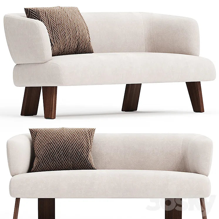 Reeves Sofa 3DSMAX Model