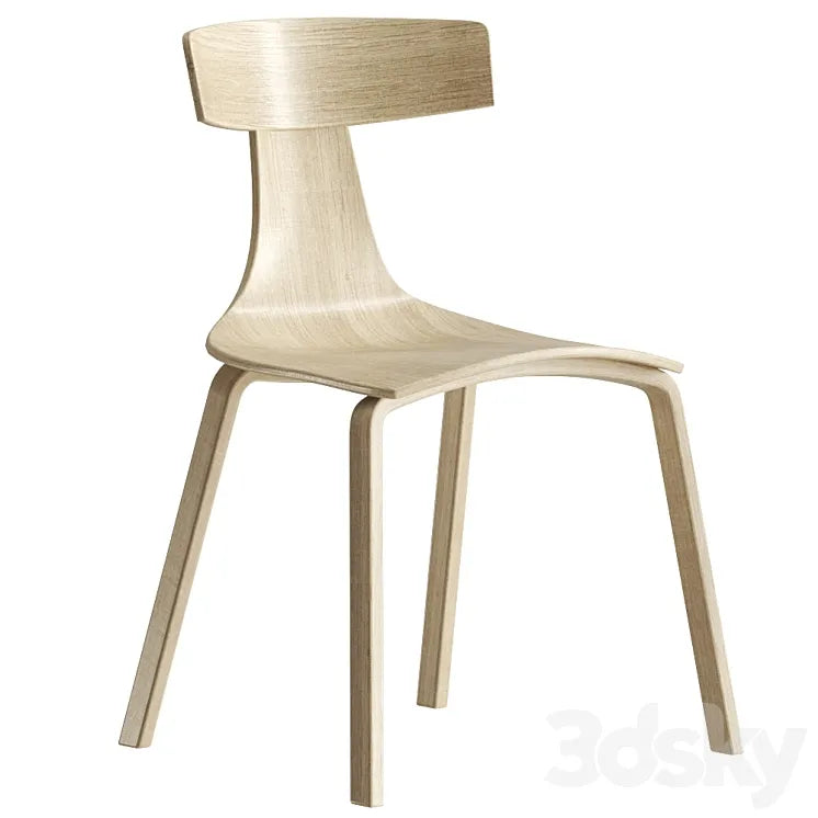Remo Wood Chair 1415-10 by Plank 3DSMAX Model