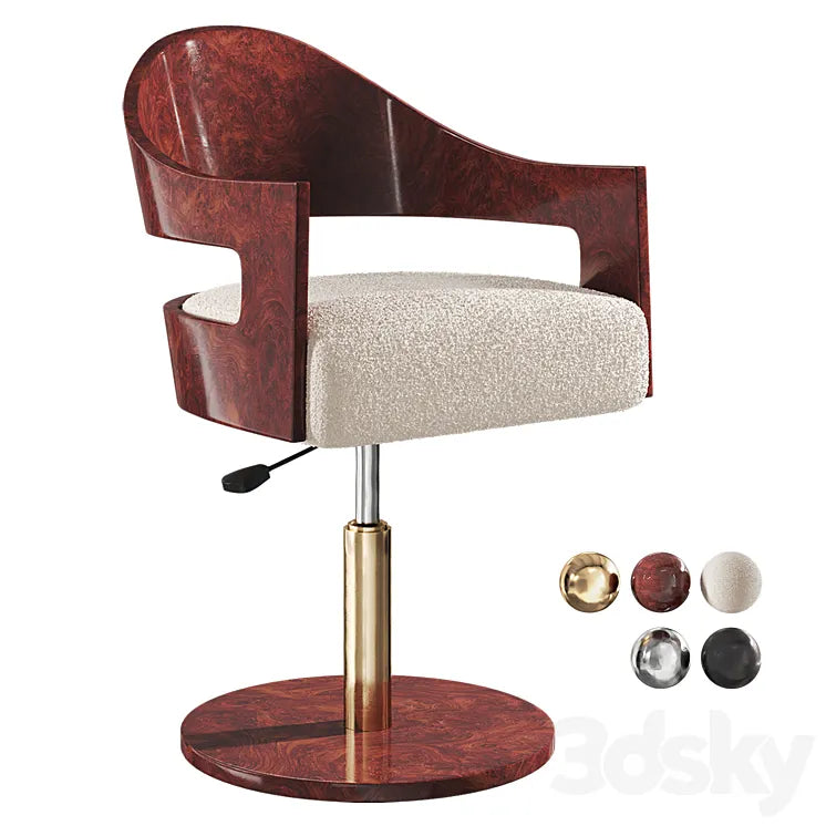 Renato Chenille Office Chair by CB2 3DSMAX Model