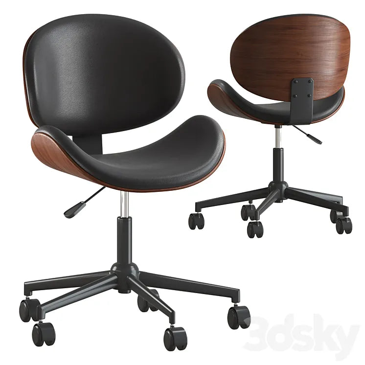 Reno office chair by THE HOME DECO FACTORY 3DSMAX Model