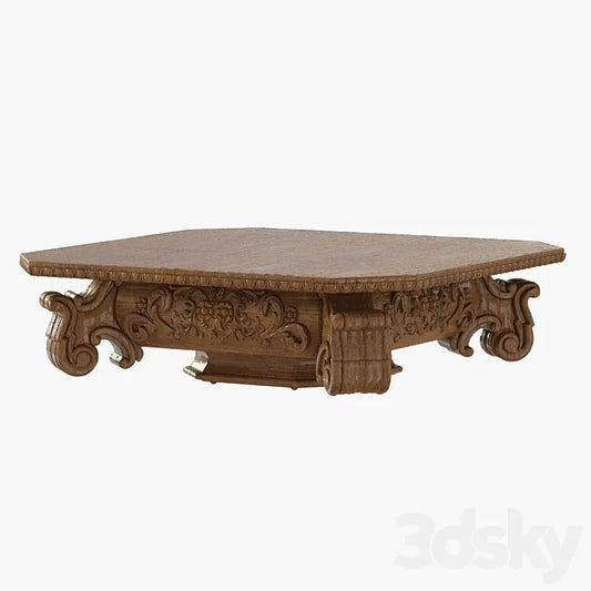 Restoration Hardware The BAROQUE CAPITAL COFFEE TABLE 3DSMAX Model