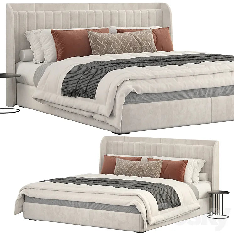 Rh Boston bed 3DSMAX Model