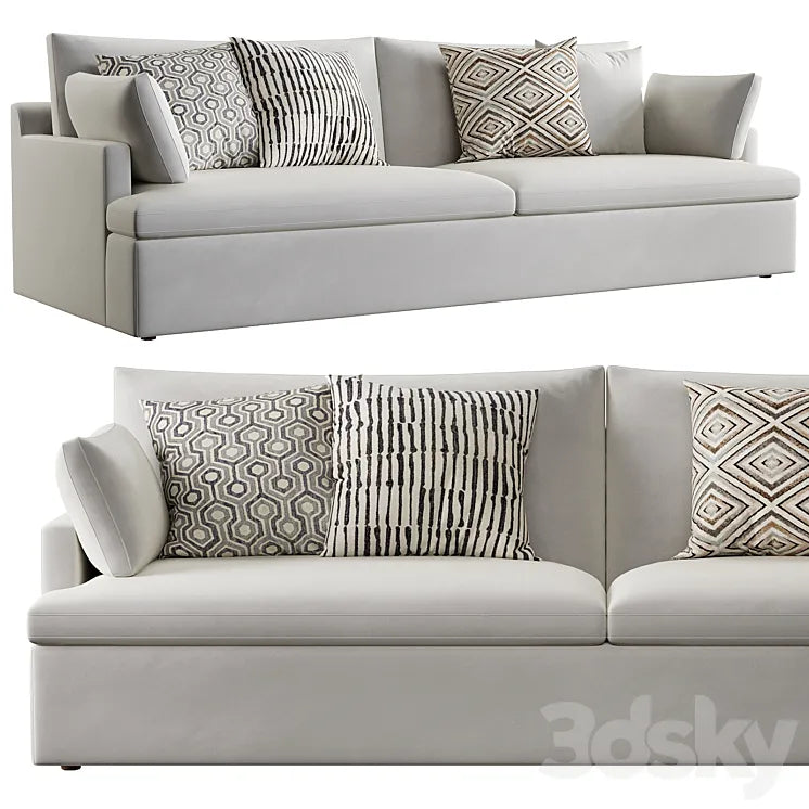 RH | Cloud Track arm sofa 3DSMAX Model