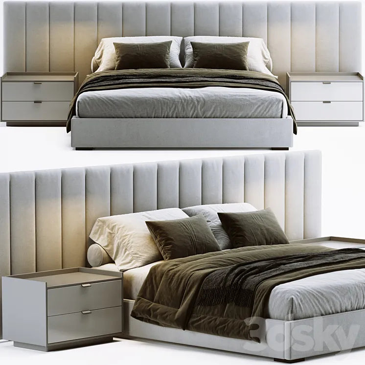 RH Modena Bed 3DSMAX Model