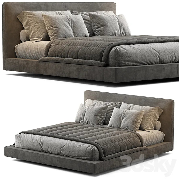 RICHARD BED BY B&B ITALIA 3DSMAX Model