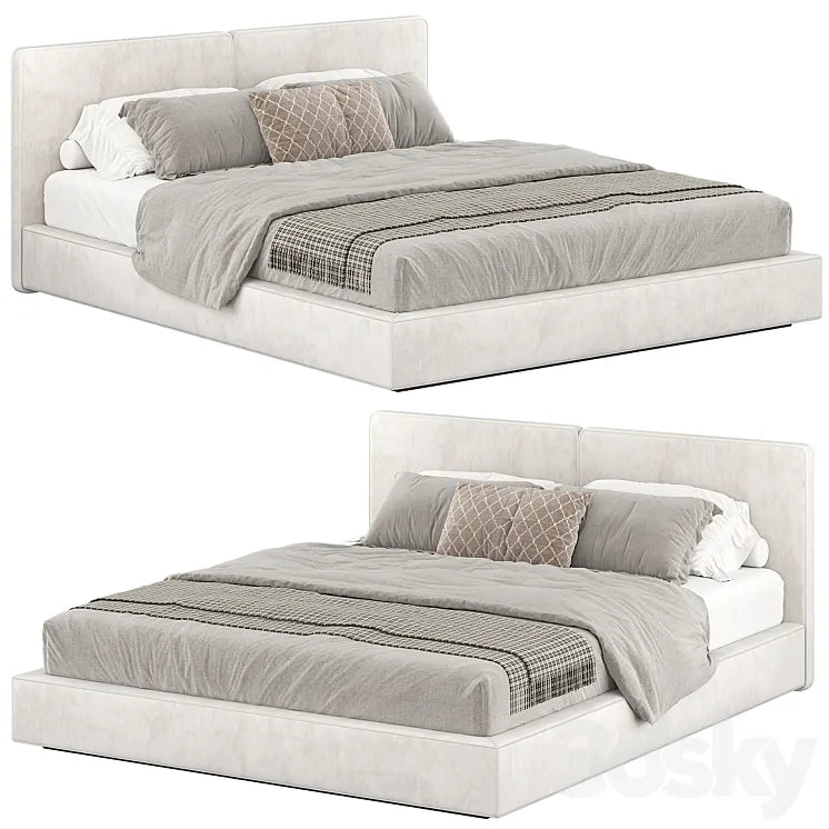 Richard bed by B&B italia 3DSMAX Model