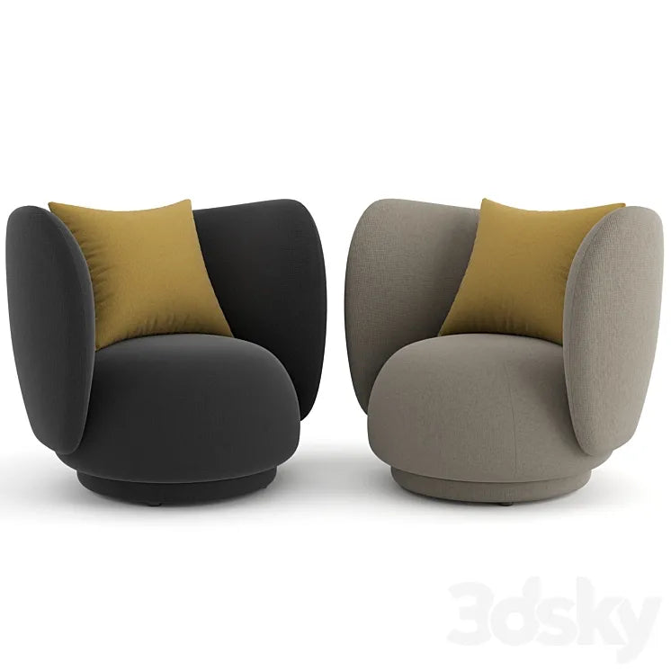 Rico Lounge Chair By ferm Living 3DSMAX Model