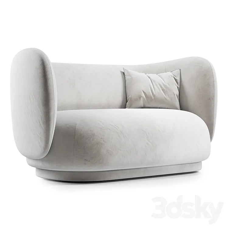 Rico sofa 2 seater 3DSMAX Model