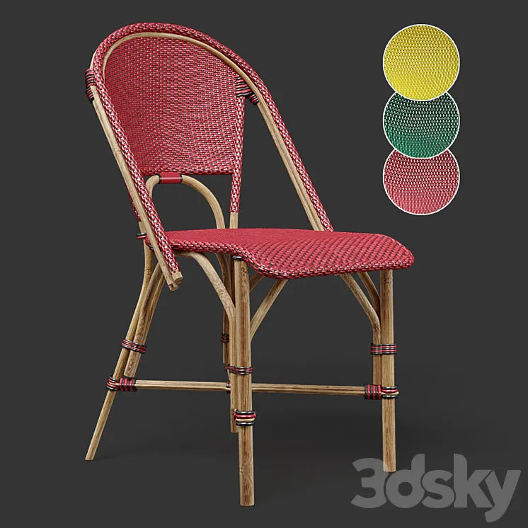 Riviera Dining Chair 3DSMAX Model