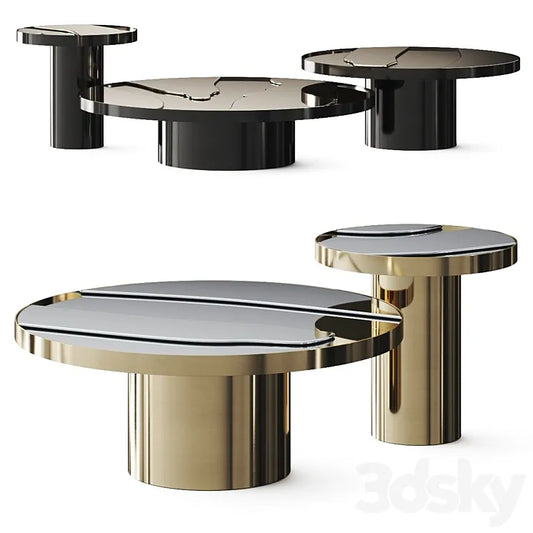 Roberto Cavalli Sahara Coffee Tables 3DSMAX Model