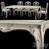roberto giovannini dining table and chair ART 1341KPP and ART 193 3DSMAX Model