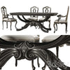 roberto giovannini dining table and chair art1231g and art 193 3DSMAX Model