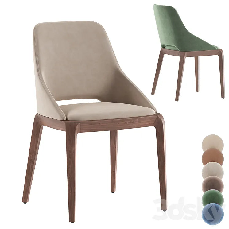 Roche bobois brio stool 3DSMAX Model