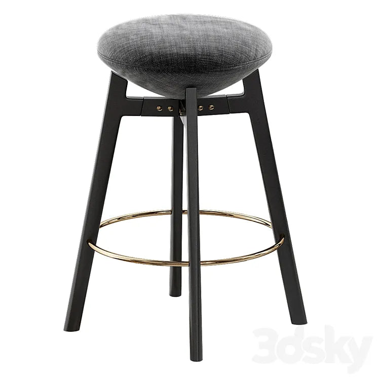 Roche Bobois U-TURN bar stools 3DSMAX Model