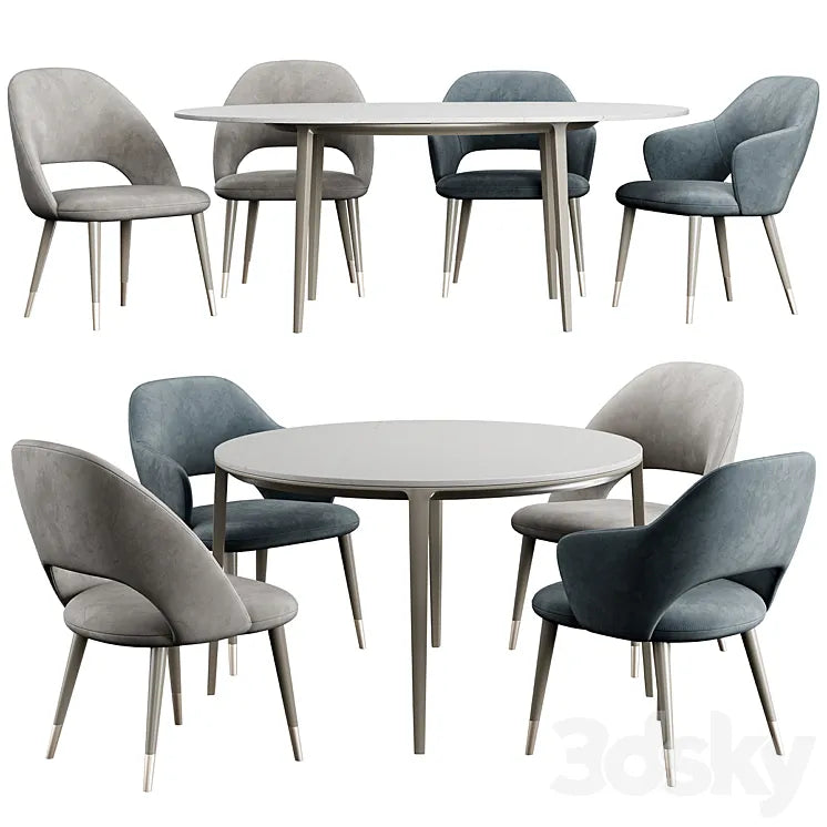 Roma Chair Table 3DSMAX Model